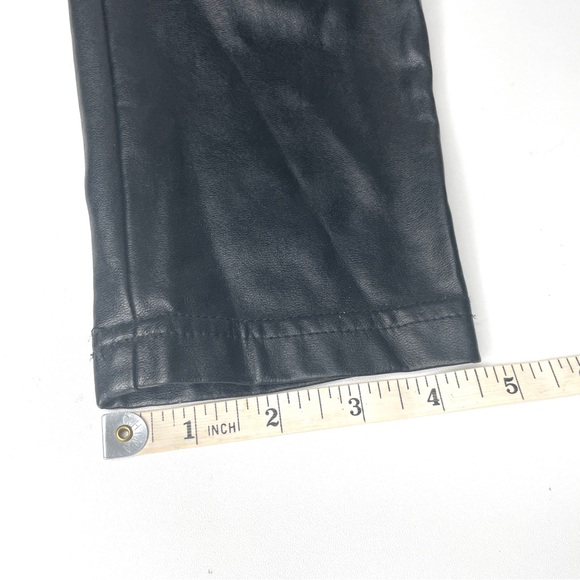 Wilfred Vegan Leather Jeans Leggings Sz 4 - Picture 10 of 10